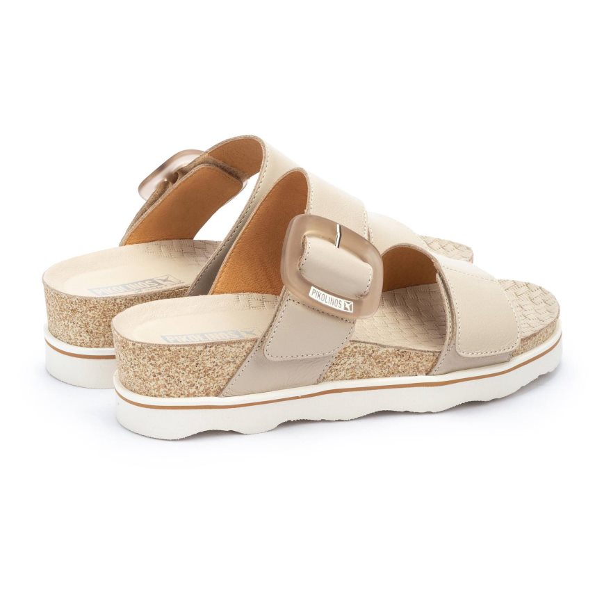 Women's Pikolinos MENORCA Sandals Beige | NZ ZQ78250